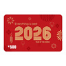 禮品卡2026新款春節購物卡禮品卡（實(shí)體卡）新年送禮品員工福利企業(yè)采購 禮卡 500 曬單實(shí)拍圖