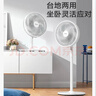 美的（Midea）電風(fēng)扇家用7葉落地扇搖頭電風(fēng)扇循臥室宿舍輕音風(fēng)扇臺式桌面小型風(fēng)扇臺地兩用升級款 白色丨7葉臺地兩用 曬單實(shí)拍圖