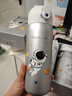 米侖熊兒童保溫杯316食品級不銹鋼一杯雙蓋學(xué)生吸管直飲上學(xué)專(zhuān)用水壺 曬單實(shí)拍圖