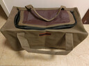 范傾城 超大容量帆布手提行李包旅行袋男搬家大包戶(hù)外自駕帳篷睡袋裝備 卡其色 120升 75*40*40cm 曬單實(shí)拍圖