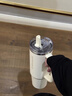 STANLEY保溫杯水杯巨無(wú)霸吸管杯PRO保溫保冷車(chē)載居家大容量杯子新年禮物 【熱賣(mài)T0P3】米白色- 887ml 曬單實(shí)拍圖