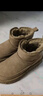海瀾之家（HLA）男鞋保暖雪地靴加絨戶(hù)外休閑套腳高幫男棉靴HAAMXM4DFD007 卡其41 曬單實(shí)拍圖