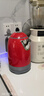 膳魔師（THERMOS）燒水壺恒溫電熱水壺熱水壺電熱水瓶316L電水壺自動(dòng)斷電保溫一體最新款無(wú)縫內膽泡茶煮開(kāi)水壺大容量 1.7L 【長(cháng)沸除氯】中國紅 曬單實(shí)拍圖