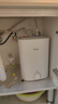 美的（Midea）7.6升儲水式小廚寶臺下電熱水器家用45升一級能效京東自營(yíng)2000W廚房熱水寶國家補貼F7.6-20CB5(ES) 曬單實(shí)拍圖