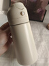 天喜（TIANXI）噴油壺不銹鋼家用廚房不掛油噴倒兩用霧化噴油瓶調料瓶油罐 陶瓷內膽 不銹鋼噴油壺-米白色 噴倒兩用 470ml 曬單實(shí)拍圖