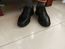 【95成新】京東京造男士皮鞋系帶光面德比鞋頭層牛皮正裝鞋休閑婚鞋面試鞋 黑色 40   曬單實(shí)拍圖