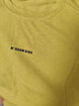 小象漢姆童裝男童短袖T恤純棉兒童夏天半袖夏裝中大童上衣 熒光黃 140cm 曬單實(shí)拍圖
