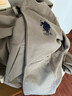 U.S. POLO ASSN.保羅衛衣男春秋長(cháng)袖T恤上衣休閑打底衫衛衣連帽外套 卡其 XL  曬單實(shí)拍圖