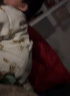 童顏嬰兒睡袋秋冬季兒童防踢被竹棉寶寶睡衣空氣層分腿睡袋 麋鹿 90碼 曬單實(shí)拍圖