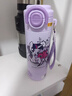 小馬寶莉（MY LITTLE PONY）兒童保溫杯SUS316男女生高顏值可愛(ài)學(xué)生上學(xué)專(zhuān)用雙飲水杯 紫色420ml+手提繩 曬單實(shí)拍圖