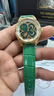 飛亞達（FIYTA）四葉草系列禮盒包裝女士機械手表國表生日禮物國表腕表送女友實(shí)用 四葉草綠帶LA862025.GNNS 曬單實(shí)拍圖