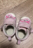 婧麒（JOYNCLEON）學(xué)步鞋男寶寶鞋子棉鞋女童鞋軟底加絨加厚2025冬季新款嬰兒鞋 粉色 12.5 cm內長(cháng) 曬單實(shí)拍圖