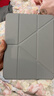 閃魔適用ipad air7/6保護套11英寸M3芯片2025/24款ipad air7保護殼蘋(píng)果透明亞克力灰色 曬單實(shí)拍圖