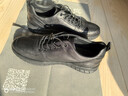 金利來(lái)（goldlion）男鞋皮鞋透氣舒適耐磨休閑皮鞋G539320046AAA黑色43 曬單實(shí)拍圖