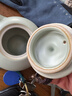 汝道汝窯茶壺單壺陶瓷功夫茶具家用過(guò)濾泡茶壺汝瓷可養開(kāi)片復古泡茶器 汝窯雙耳壺260ml 曬單實(shí)拍圖
