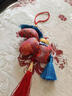 元族中國風(fēng)小馬汽車(chē)車(chē)載掛件公仔后視鏡車(chē)內飾國潮吊墜裝飾品玩偶公仔 富貴布藝馬【紅色10cm掛件】 曬單實(shí)拍圖