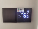 SANCORY已接入米家燃氣集中供暖水地暖啟動(dòng)無(wú)聲超薄款智能溫控器面板開(kāi)關(guān) 米家水暖無(wú)標薄款【深槍灰】 曬單實(shí)拍圖