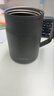 樂(lè )扣樂(lè )扣（LOCK&LOCK）保溫杯學(xué)生愜意咖啡杯304不銹鋼水杯保暖男女士辦公室泡茶杯子 暗灰色- 475ml 曬單實(shí)拍圖