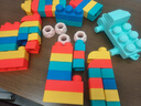 卡爾貝比積木0-3歲可啃咬兒童玩具大顆粒軟膠53塊疊疊樂(lè )男女孩生日禮物 曬單實(shí)拍圖