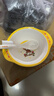 五和（WUHE）兒童飯碗雙耳寶寶輔食碗家用耐摔卡通可愛(ài)嬰兒小豬佩奇餐具食品級 萌猴碗250ml+勺子[適0-3歲] 曬單實(shí)拍圖