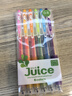 百樂(lè )（PILOT）【熱門(mén)商品】JUICE果汁筆彩色中性筆0.5簽字按動(dòng)水筆文具套裝手賬高顏值 閃亮色系6色LJU-60EF-6C 曬單實(shí)拍圖