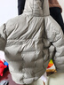 安踏面包羽絨服丨六度芯戶(hù)外鵝絨管道羽絨服男士冬季連帽保暖外套 曬單實(shí)拍圖