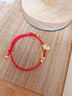 老廟本命年招財納福紅繩女款2026馬年瑪瑙小馬手串新年禮物送女友老婆 馬上轉運【紅手繩】 品牌禮盒 曬單實(shí)拍圖