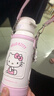 杯具熊（BEDDYBEAR）正品兒童水杯6-12歲雙飲吸管保溫杯男女學(xué)生大容量便攜水壺送禮物 海浪雙飲kitty -帶杯套+禮盒500ml 曬單實(shí)拍圖