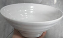 伊美美耐皿伊美密胺 螺紋碗 喇叭碗 面碗  定制不支持7天無(wú)理由退貨 白色 202*202*82mm 曬單實(shí)拍圖