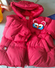 巴拉巴拉童裝兒童羽絨服男童女童2025新款春裝拜年服紅色國風(fēng)寶寶外套加厚 曬單實(shí)拍圖