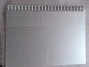 LIHIT LAB.日本LIHIT LAB.喜利HIRAKUNO方格活頁(yè)線(xiàn)圈本簡(jiǎn)約大方記事本筆記本商務(wù)辦公用品學(xué)生文具 A5銀灰 曬單實(shí)拍圖