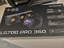 TCOMAS鈦鉭LG700 PRO 360黑色一體式CPU水冷散熱器 3.5英寸IPS屏幕 ARGB光效 支持intel/AMD 曬單實(shí)拍圖