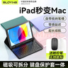 索盈蘋(píng)果ipad air7/6鍵盤(pán)保護殼套一體11/10.9英寸M3/2妙控鍵盤(pán)鼠標套裝2025/24款平板支架外接藍牙 曬單實(shí)拍圖