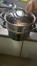 保蒂克304不銹鋼蒸鍋湯鍋一體兩用電磁爐燃氣灶專(zhuān)用加厚家用二層食品級 4-5人湯鍋+單蒸格 24cm 曬單實(shí)拍圖