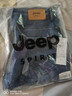 JEEP SPIRIT吉普牛仔褲男修身秋冬季韓版小腳褲子男士休閑長(cháng)褲 藍色加絨 32 曬單實(shí)拍圖