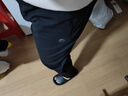 必邁（bmai）秋冬新款跑步輕彈抓絨長(cháng)褲腰包款防風(fēng)保暖訓練運動(dòng)褲通勤訓練長(cháng)褲 淺卡其 XL 男 曬單實(shí)拍圖