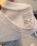 優(yōu)衣庫女裝HEATTECH EXTRA WARM 混紡圓領(lǐng)T恤/長(cháng)袖 9%羊絨 478955 478955/30淺米色 M 曬單實(shí)拍圖