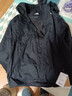 The North Face北面沖鋒衣男戶(hù)外舒適防水透濕夾克8EXR 黑色/JK3 L 曬單實(shí)拍圖