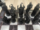 哈利波特周邊巫師棋國際象棋桌游玩具霍格沃茨立體人物魔法師棋牌 【現貨】哈利波特巫師棋+撲克 曬單實(shí)拍圖