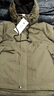 羅蒙（ROMON）戶(hù)外羽絨服男冬季加厚2025新款潮牌高級感防寒服休閑百搭工裝外套 軍綠色【品牌特價(jià)斷碼清倉撿漏】 XL 150-165斤 曬單實(shí)拍圖