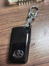 適用于2013款14款15款16款17款豐田鑰匙套榮放RAV4凱美瑞銳志雷凌卡羅拉漢蘭達折疊包扣男女 黑色單殼金屬扣 曬單實(shí)拍圖