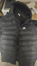 FDR 旗艦店 90白鴨絨可拆卸毛領(lǐng)連帽排骨羽絨服女款冬季內膽外套 黑色 L 曬單實(shí)拍圖