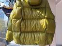 FPA 800FP蓬95白鴨絨極光防潑水連帽羽絨服男款冬季防寒服羽絨外套 綠色 M 曬單實(shí)拍圖