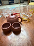 束氏丨京紅運真裸價(jià)·宜興手工紫砂壺茶具朱泥西施壺泡茶壺禮盒套組 曬單實(shí)拍圖