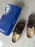 BIRKENSTOCK勃肯德國進(jìn)口男女款牛皮絨面革軟底Boston包頭拖鞋 深棕窄版660463 38 曬單實(shí)拍圖