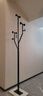 鐵鳳凰現代簡(jiǎn)約金屬落地式樹(shù)枝衣帽架北歐大理石衣服架子輕奢臥室掛衣架 樹(shù)形衣帽架黑色支架+白色大理石 曬單實(shí)拍圖