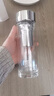 恒路德國品質(zhì)雙層玻璃水杯小巧加厚大容量車(chē)載便攜耐高溫商務(wù)杯子茶杯 恒路鋼蓋特厚款300ml+茶水分離網(wǎng) 曬單實(shí)拍圖