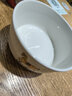 帶蓋泡面碗陶瓷保鮮碗 學(xué)生微波爐專(zhuān)用沙拉碗卡通泡面碗 保鮮碗6寸（圖案隨機） 曬單實(shí)拍圖