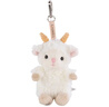 伽百利毛絨玩具羊獅子狐貍浣熊掛件包掛可愛(ài)裝飾娃娃生日禮物送女生 W3589安吉爾掛件 白羊KR 11cm 曬單實(shí)拍圖