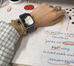 Apple/蘋(píng)果WatchS11智能手表GPS款46毫米銀色鋁金屬表殼霧紫色運動(dòng)型表帶S/M 曬單實(shí)拍圖